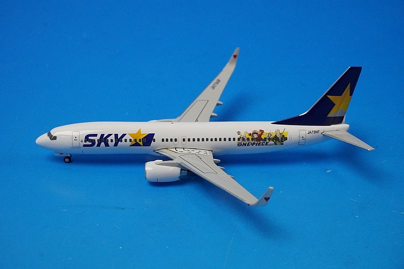 1:400 B737-800 Skymark ONE PIECE Jet JA73NF BC4007 Gemini airplane model