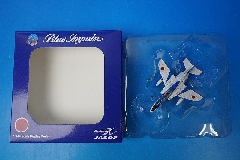 1:144 Kawasaki T-4 Blue Impulse No. 1 #26-5805 AV440011 Avionics airplane model