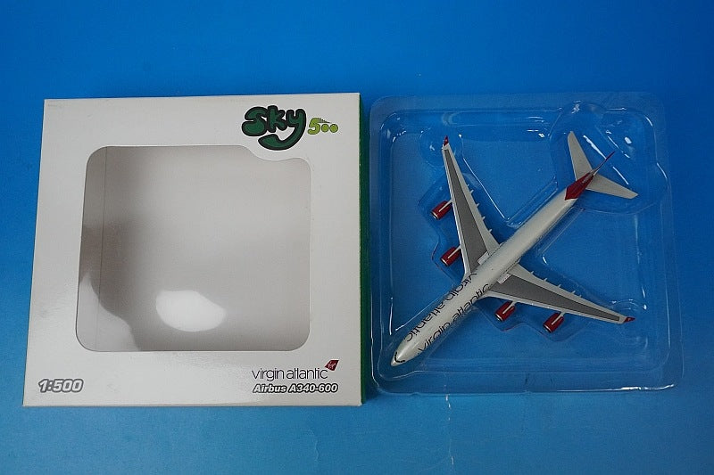 1:500 A340-600 Virgin Atlantic G-VEIL 0738VA Sky airplane model