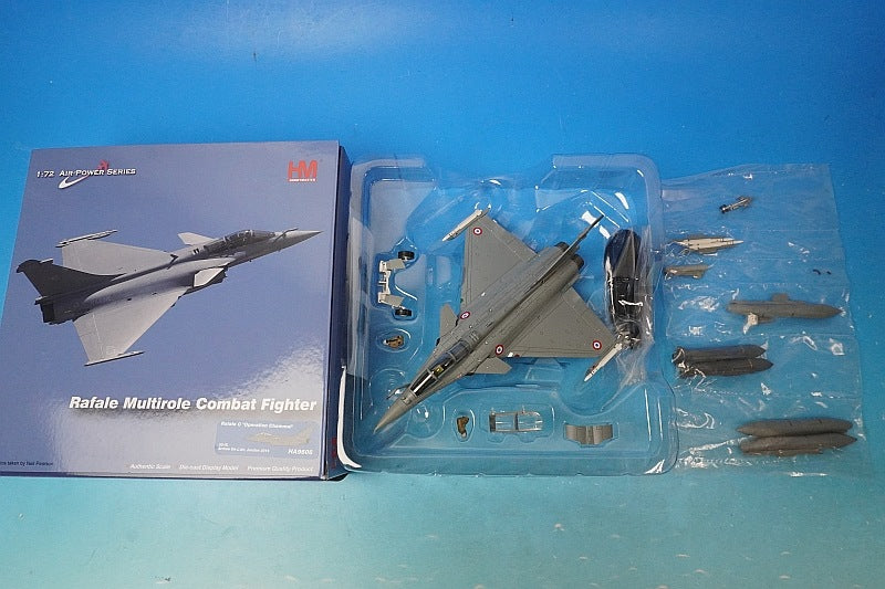1:72 Rafale C French Air Force Operation Champagne 2015 Includes Storm and Shadow Missiles HA9606 Hobby master airplane model