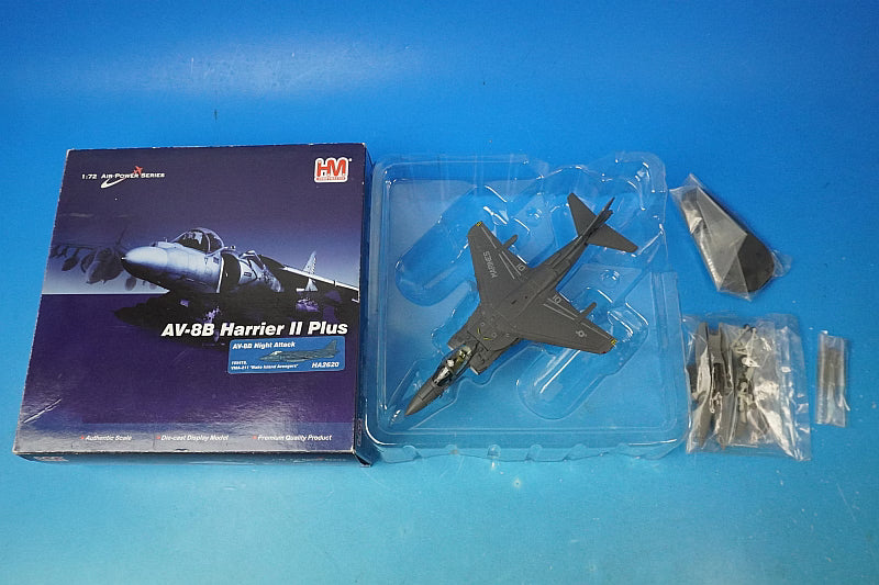 1:72 AV-8B Harrier II Plus US Marine Corps Marine Attack Squadron 211 Wake Island Avengers #165419 HA2620 Hobby Master airplane model