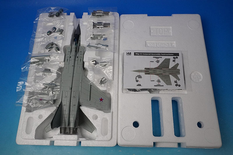 1:72 MiG MiG-31BM Foxhound Russian Aerospace Forces 712th Aviation Regiment w/R-77&R-37 HA9703 Hobby Master airplane model