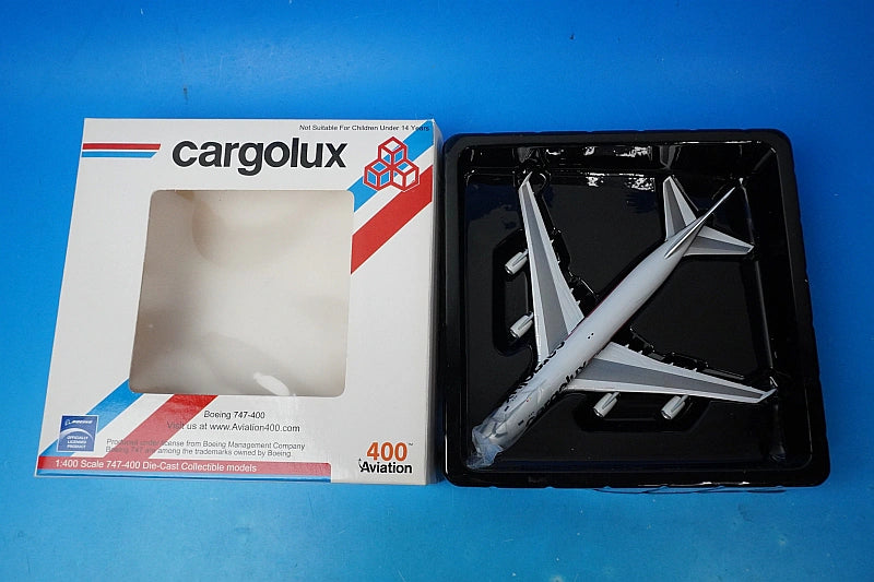 1:400 B747-400 Cargolux LX-NCV AV4744011 Aviation airplane model