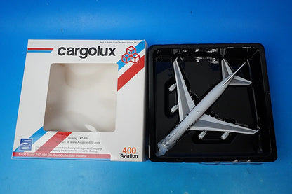 1:400 B747-400 Cargolux LX-NCV AV4744011 Aviation airplane model