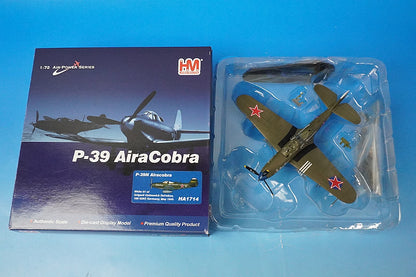 1:72 P-39N Airacobra Soviet Air Force 100th Guards Fighter Regiment Grigory Ustinovich Dolnikov's White 01 HA1714 Hobby Master airplane model