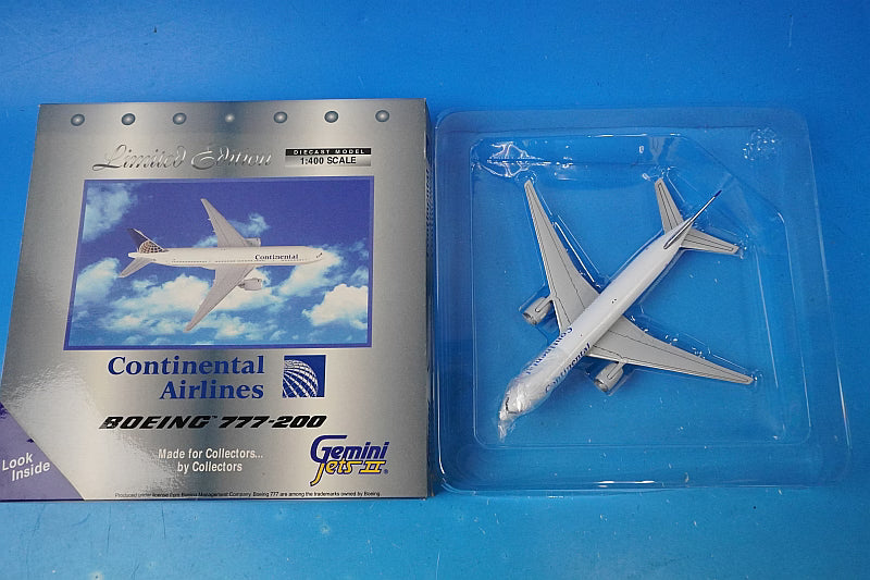 1:400 Boeing 777-200 Continental N77006 GJCOA376 Gemini