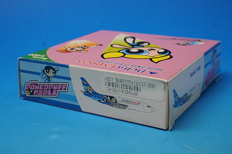 1:400 B737-200 Delta CN/Cartoon Network The Powerpuff Girls N310DA BBN310DA Big Bird