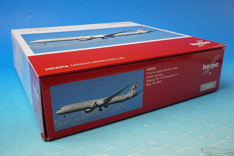 1:200 B787-10 Etihad A6-BMA 559676 Herpa