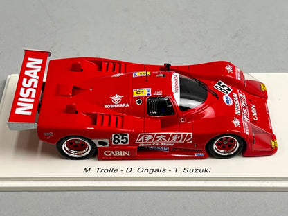 1:43 Spark S4396 Nissan 88S Le Mans 1988 #85 M. Troll / D. Ongais / Toshio Suzuki