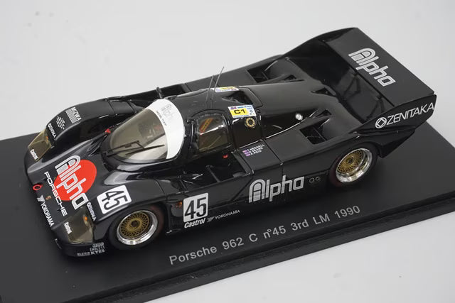 1:43 SPARK S0958 Porsche 962C 3rd Le Mans 1990 #45