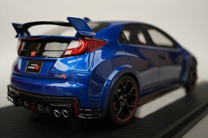 19C03-03 onemodel 1:18 Honda Civic FK2 Brilliant Sport Blue Metallic