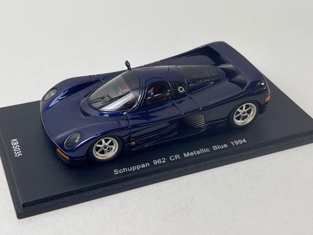 1:43 Spark KBS035 Porsche Schuppan 962 CR 1994 Blue