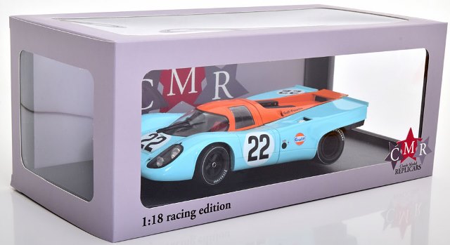 CMR129 CMR 1:18 Porsche 917K Gulf 24h Le Mans 1970 #22