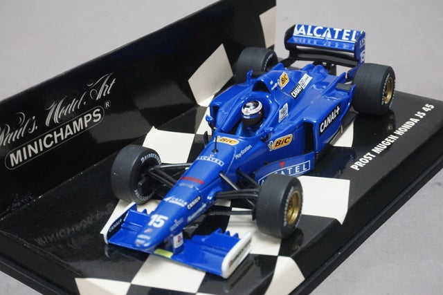 1:43 MINICHAMPS 430970015 Prost F1 MUGEN Honda JS45 Shinji Nakano 1997 #15 CANAL