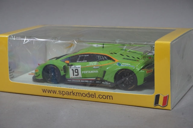 1:43 SPARK SB282 Lamborghini Huracan GT3 -GRT Grasser Racing Team 24h SPA 2015