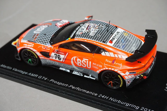 1:43 SPARK SG551 Aston Martin Vantage AMR GT4 Performance 24H Nurburgring 2019 #76