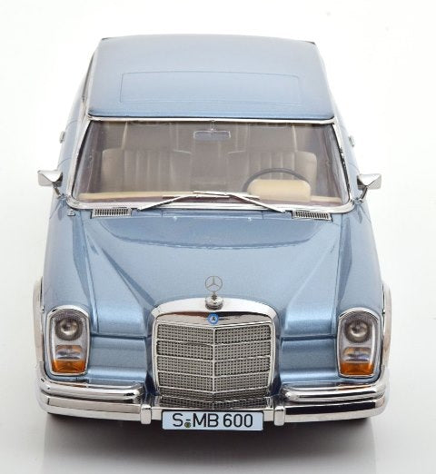 KKDC180602 KK scale 1:18 Mercedes 600 SWB W100 1963 light blue-metallic