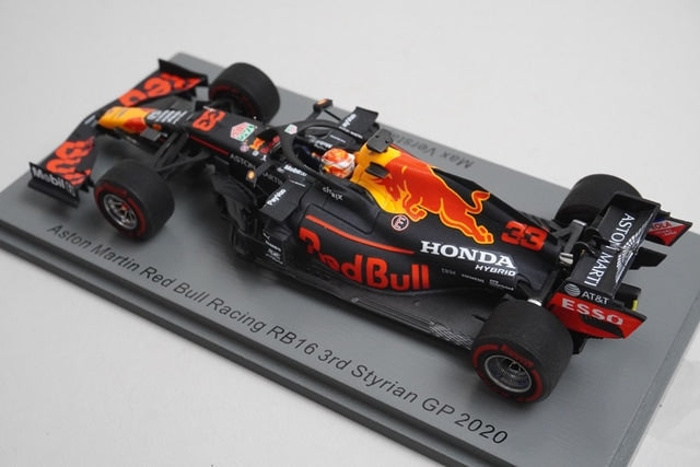 1:43 Spark S6472 Aston Martin Red Bull Racing RB16 Styrian GP 2020 #33 model car