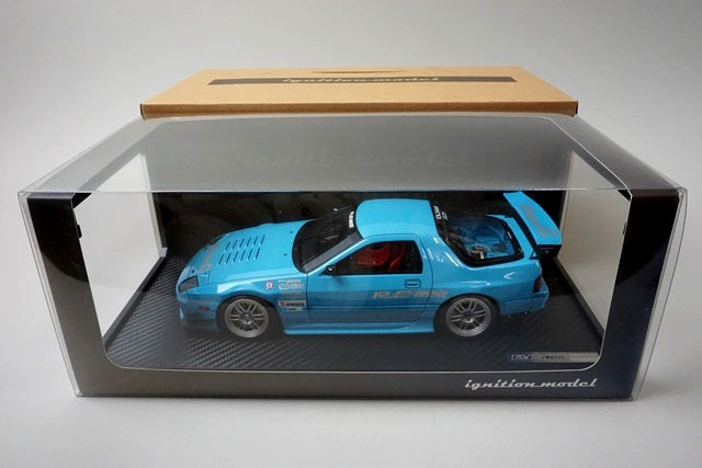 1:18 ignition model IG1519 Mazda RX-7 (FC3S) RE Amemiya Light Blue