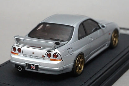 1:43 ignition model IG1367 Nissan Skyline GT-R (BCNR33) V-spec Silver