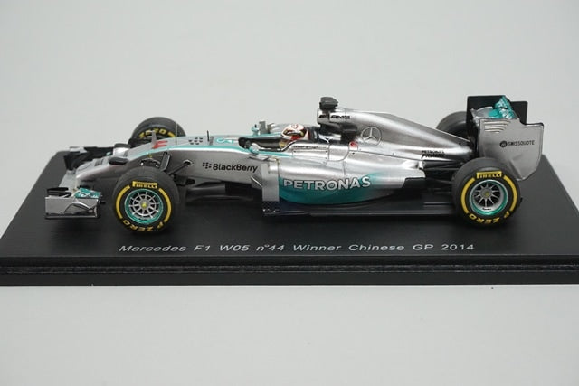 1:43 SPARK S3088 Mercedes AMG PETRONAS F1 W05 China GP Winner 2014 #44 L.Hamilton
