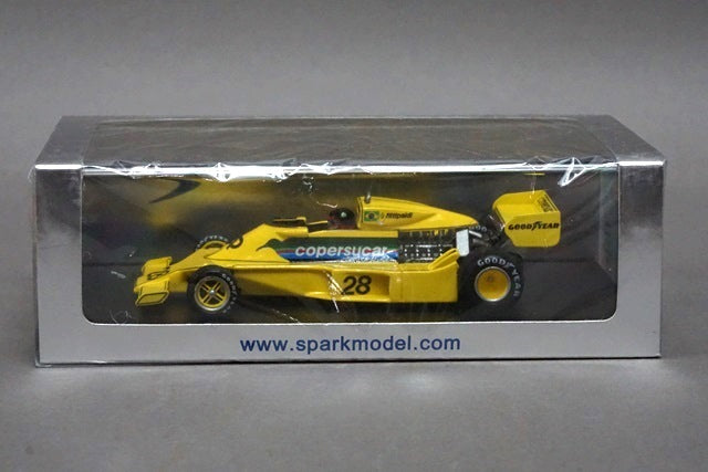 1:43 SPARK S3930 Copersucar F5 Belgium GP 1977 #28 E.Fittipaldi