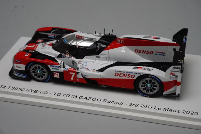 1:43 Spark S7958 Toyota TS050 Hybrid Gazoo Racing Le Mans 24H 3rd 2020 #7
