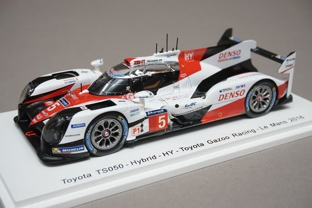 1:43 SPARK S5102 Toyota TS050 Hybrid HY #5 Toyota Gazoo Racing LM 2016