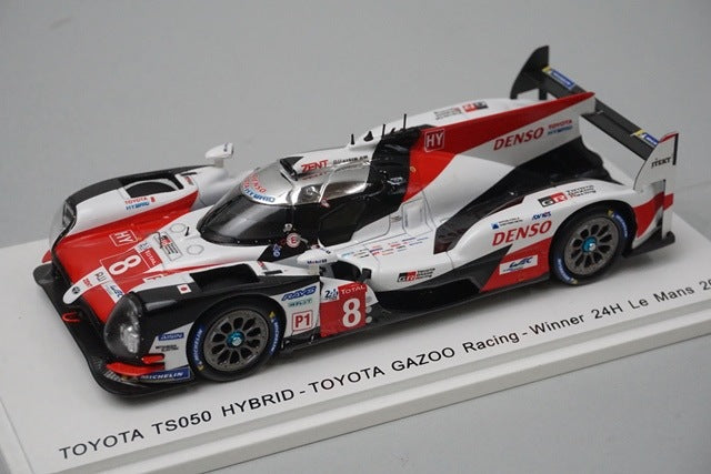 1:43 SPARK 43LM18 Toyota TS050 Hybrid TOYOTA GAZOO Racing Le Mans Winner 2018 #8
