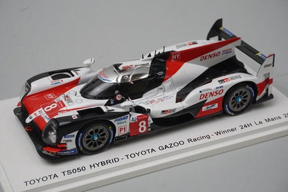 1:43 SPARK 43LM18 Toyota TS050 Hybrid TOYOTA GAZOO Racing Le Mans Winner 2018 #8