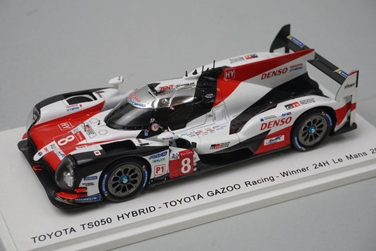 1:43 SPARK 43LM18 Toyota TS050 Hybrid TOYOTA GAZOO Racing Le Mans Winner 2018 #8