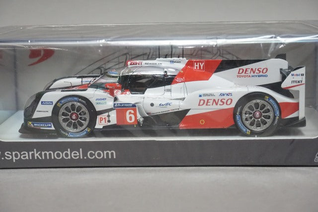 1:43 SPARK S5103 Toyota TS050 Hybrid HY #6 Toyota Gazoo Racing LM 2016 S.Sarrazin