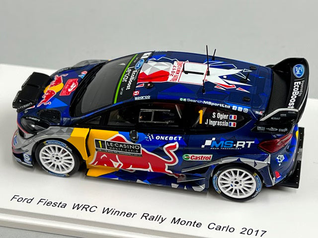 1:43 SPARK S5154 Ford Fiesta Monte Carlo Rally Winner 2017 #1
