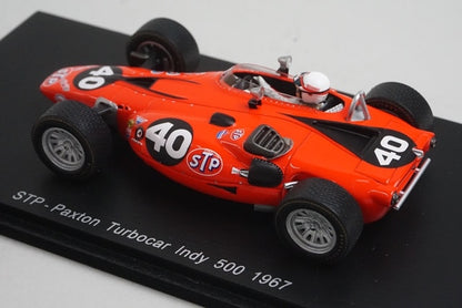 1:43 Spark S2395 STP-Paxton Turbo Car Indy 500 1967 #40 P.Jones model car