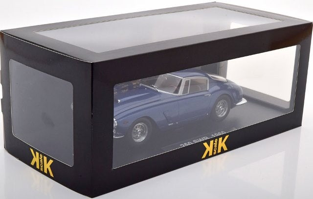 KKDC180763 KK scale 1:18 Ferrari 250 GT SWB, Berlinetta Passo Corto, 1961, blue-metallic