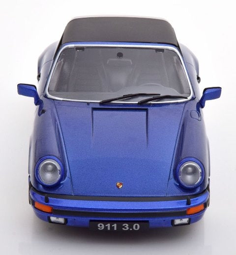 KKDC180681 KK scale 1:18 Porsche 911 Carrera 3.0 Targa 1977 blue-metallic