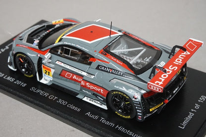 1:43 SPARK HR4312018 Audi R8 LMS 2018 SUPER GT 300 Audi Team Hitotsuyama #21