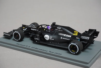 1:43 SPARK S6456 Renault R.S.20 Barcelona Test D.Ricardo 2020 #3 model car