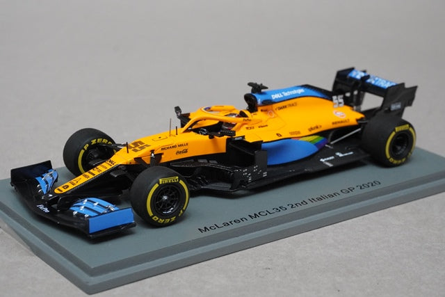 1:43 SPARK S6481 McLaren MCL35 Italian GP Carlos Sainz Jr. 2020 #55 model car