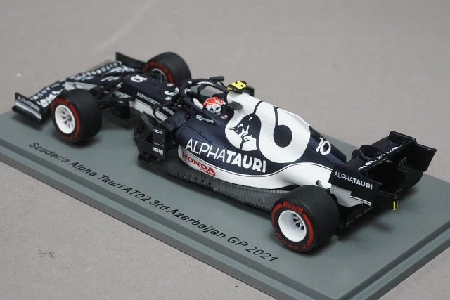 1:43 SPARK S7668 Scuderia Alpha Tauri  Azerbaijan GP 2021 #10 P.Gasly