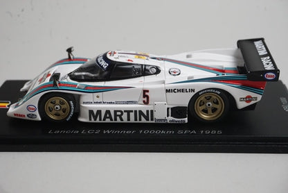 1:43 SPARK SB231 Lancia LC2 1000km SPA Winner 1985 #5 model car
