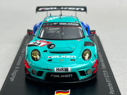 1:43 SPARK SG689 Porsche 911 GT3 R Falken Motorsports Nurburgring 24h 2020 #44