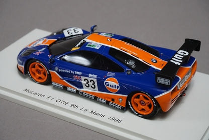 1:43 SPARK S4406 McLaren F1 GTR Le Mans Gulf 1996 #33