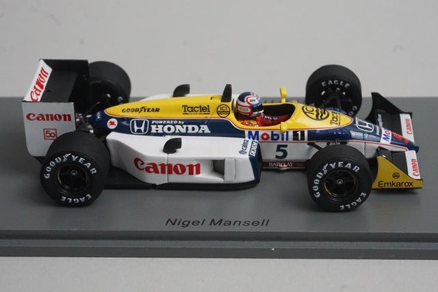 1:43 SPARK S7482 Williams FW11B French GP Win N.Mansell 1987 #5