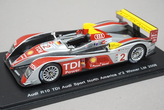 1:43 SPARK 43LM08 R10 TDI Audi Sport North America Le Mans Win 2008 #2