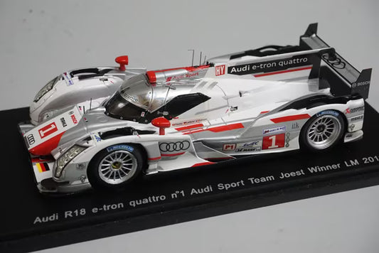 1:43 SPARK 43LM12 Audi R18 E-tron quattro Audi Sport Team Joest Le Mans Winner 2012 #1
