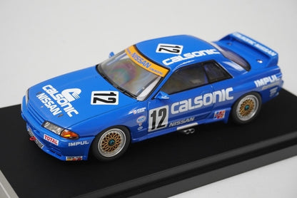 1:43 HPI 8023 Nissan CALSONIC Skyline JTC 1990 #12 Debut Win
