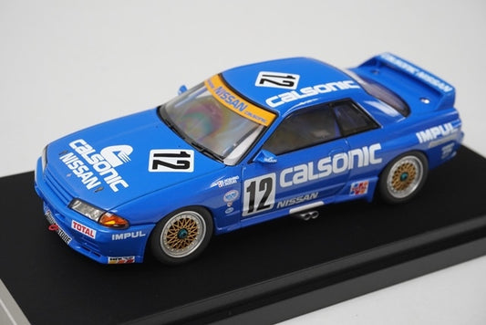 1:43 HPI 8023 Nissan CALSONIC Skyline JTC 1990 #12 Debut Win