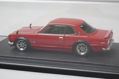 1:43 ignition model IG0222 Nissan Skyline 2000 GT-R KPGC10 Red