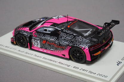 1:43 SPARK SB374 Audi R8 LMS GT3 Audi Sport Team Sainteloc Racing SPA 24h 2020 #25